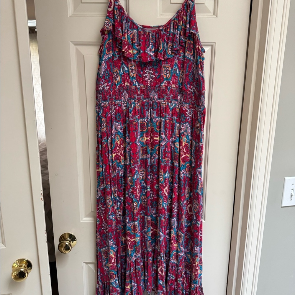 Torrid Ruffle High Low Jersey Dress - Picture 5 of 6